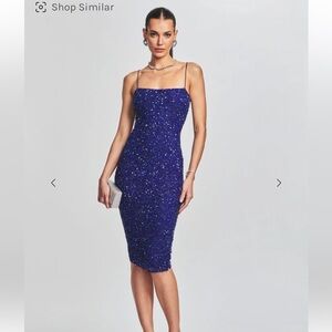 New with flaw Retrofete Prim Sequin Dress